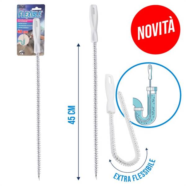 IRGE SPAZZOLA FLESSIBILE PER SCARICHI