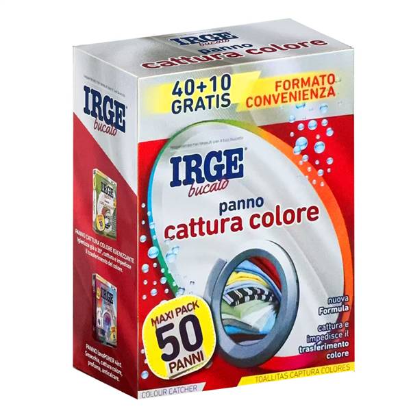 IRGE PANNO CATTURA COLORE 50 FOGLI