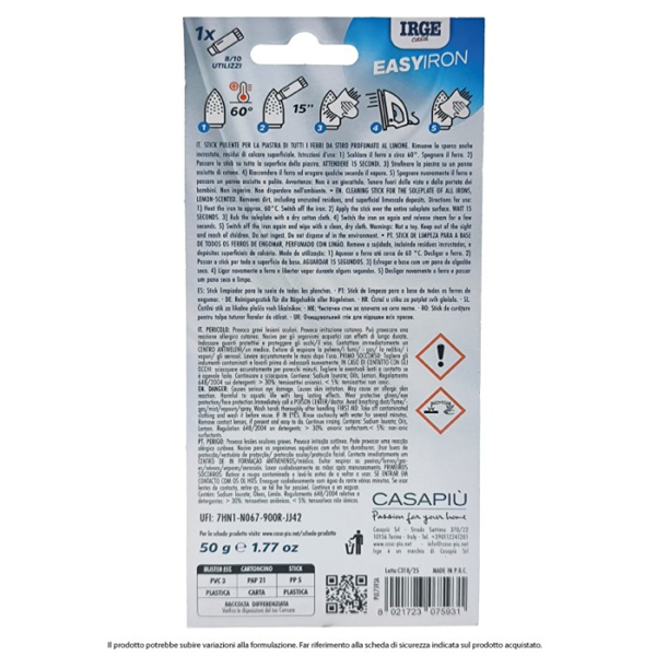 IRGE STICK PULIZIA FERRO DA STIRO 50GR 