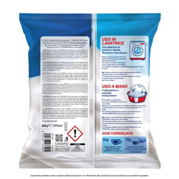 IRGE ADDITIVO SMACCHIANTE BIANCOPIU 500G 