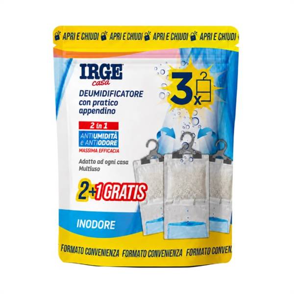 IRGE DEUMIDIFICATORE 3PZ INODORE 