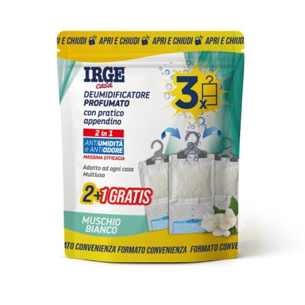 IRGE DEUMIDIFICATORE 3PZ MUSCHIO BIANCO 