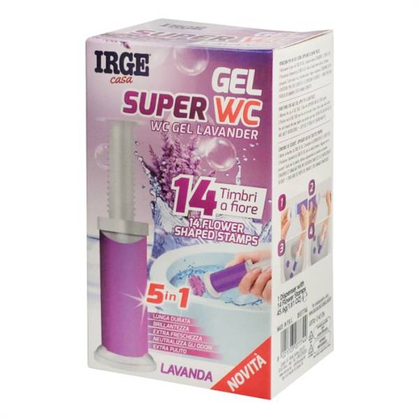 IRGE DEO WC GEL 14 STAMPI LAVANDA 45GR 
