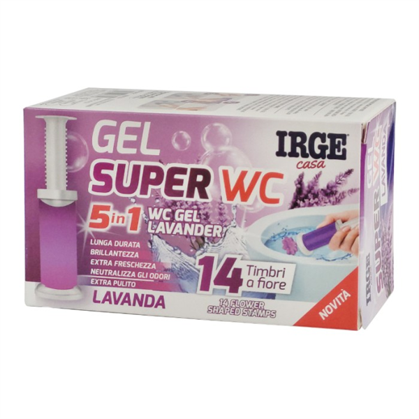 IRGE DEO WC GEL 14 STAMPI LAVANDA 45GR 