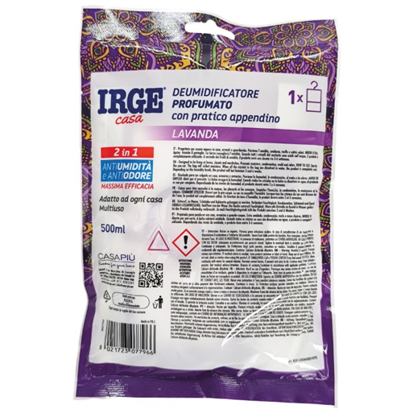 IRGE DEUMIDIFICATORE 500ML LAVANDA 