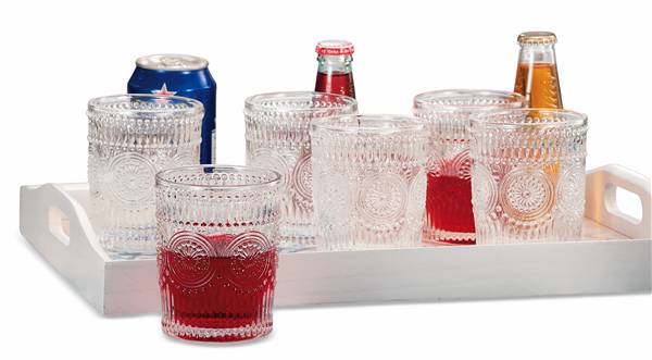 STAR SET 6 BICCHIERI IN VETRO ALLEN 32CL 