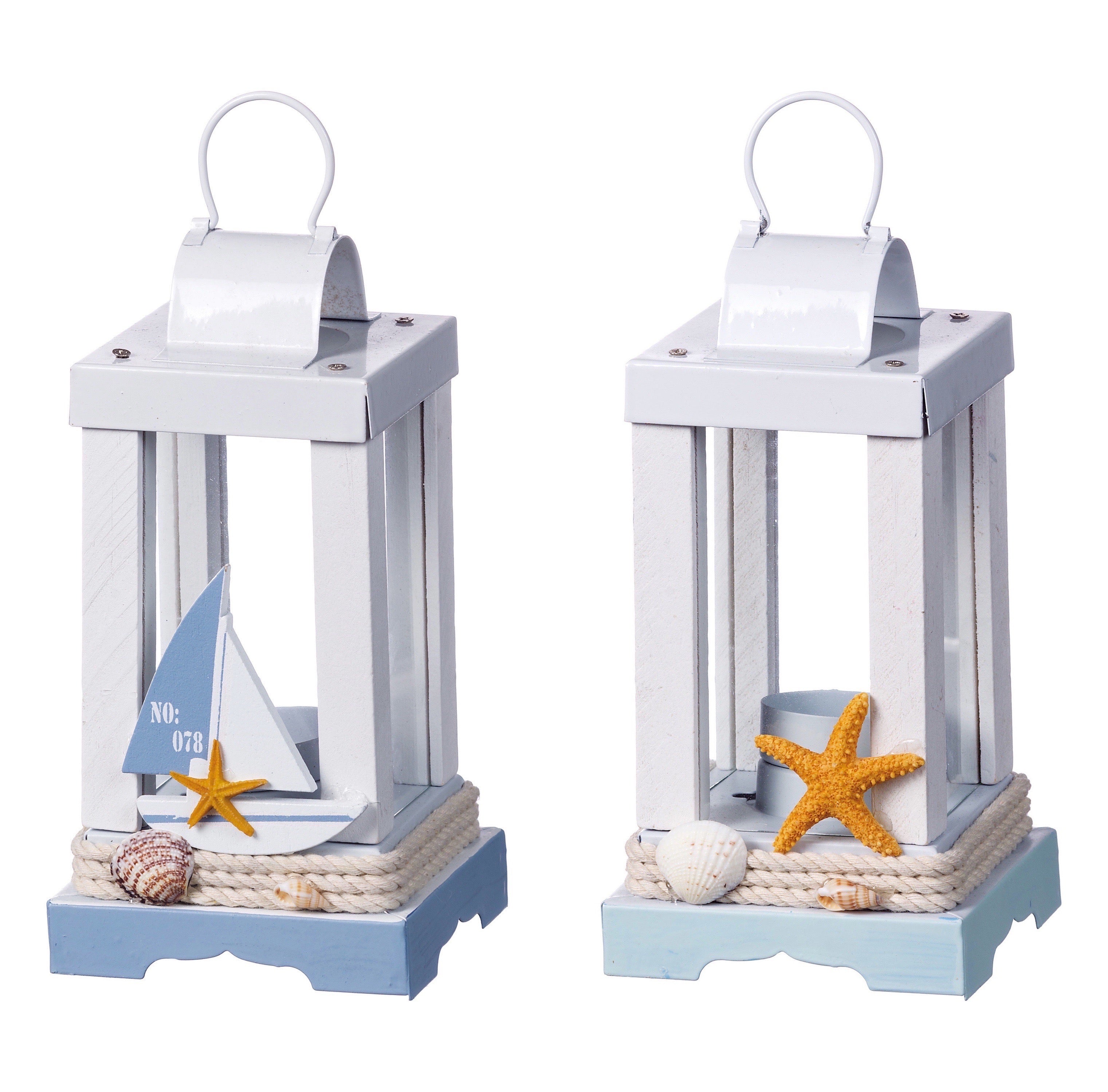 STAR LANTERNA PORTA TEA LIGHT 10X10XH22