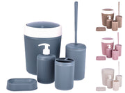 STAR S/5 PEZZI DA BAGNO PLAST 4 COL ASS