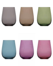 STAR SET 6 BICCHIERI COLOR. MIAMI 47,5CL 