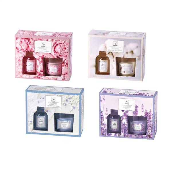 STAR KIT DIFFUSORE 100ML + CANDELA 120GR 