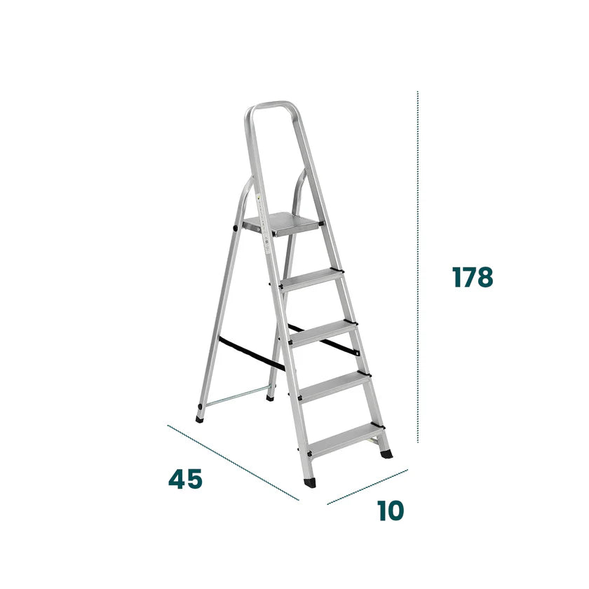 BIACCHI SCALA EVEREST 5 GRADINI IN ALLUM CAPACITA 150KG