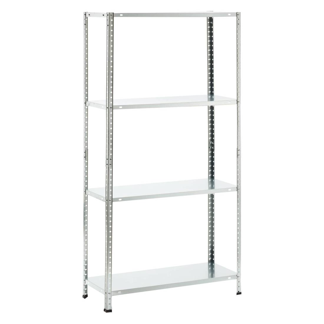 BIACCHI SCAFFALE METALLO 4 RIPIANI MONT. A BULLONI