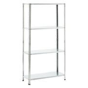 BIACCHI SCAFFALE METALLO 4 RIPIANI MONT. A BULLONI