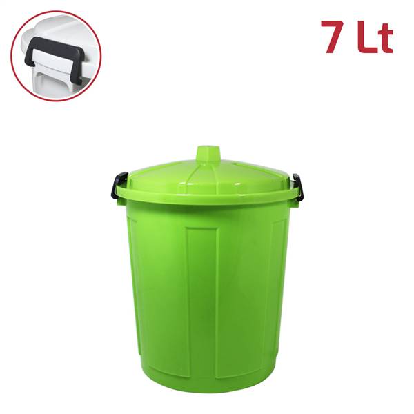 RECA JOLLY BIN C/CHIUSURE VERDE LIME 7LT 