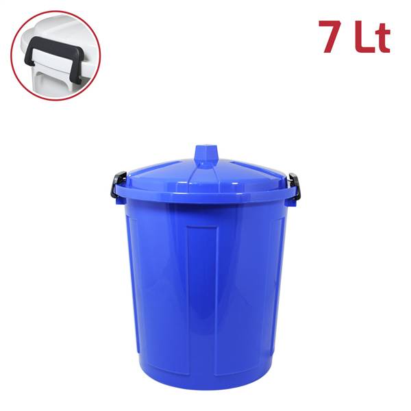 RECA JOLLY BIN C/CHIUSURE BLU BRILLANTE 7LT