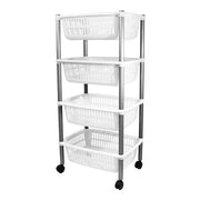 RECA CARRELLO 4 RIPIANI BIANCO GHIA 