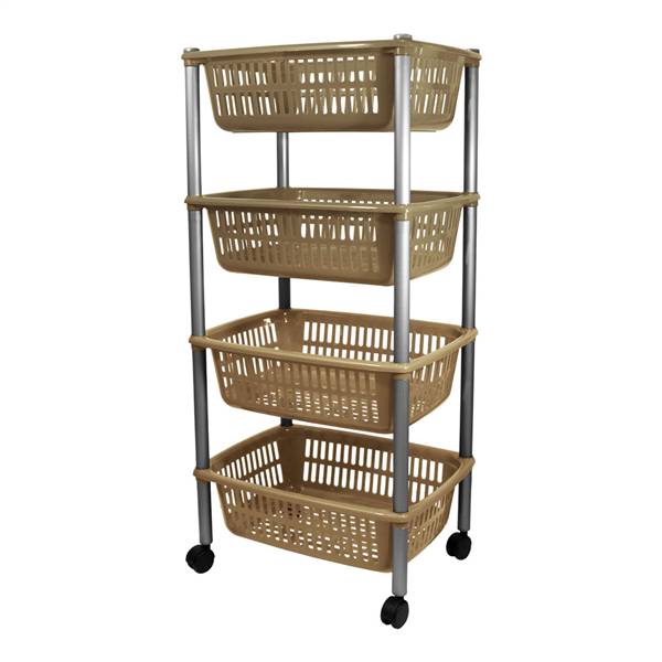 RECA CARRELLO 4 RIPIANI TORTORA 
