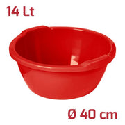 RECA BACINELLA ROTONDA D.40 ROSSO 