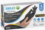 SMILEX GUANTI NITRILE NERO S S/P 100PZ