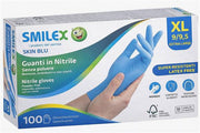 SMILEX GUANTI NITRILE BLU XL S/P 100PZ