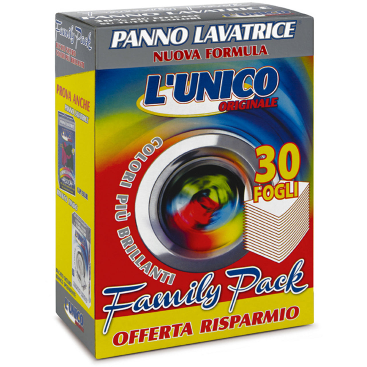 UNICO PANNO LAVATRICE FAMILY PACK 30PZ