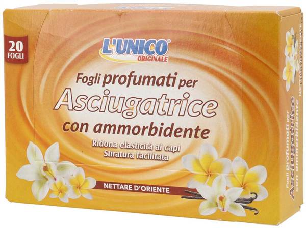 UNICO FOGLI ASCIUGATRICE NETTARE D'ORIEN 