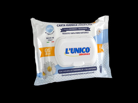 UNICO CARTA IGIENICA CAMOMILLA 40PZ