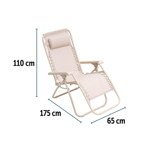 COVERI SEDIA A SDRAIO ZERO GRAVITY SABBI