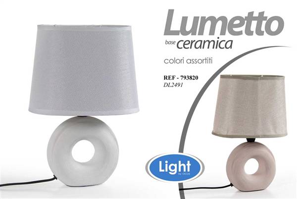 GICOS LUMETTO E14 40W CM.13X28 ASS. 