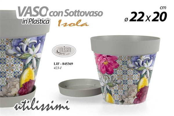 GICOS VASO DEC. ISOLA 22X20 