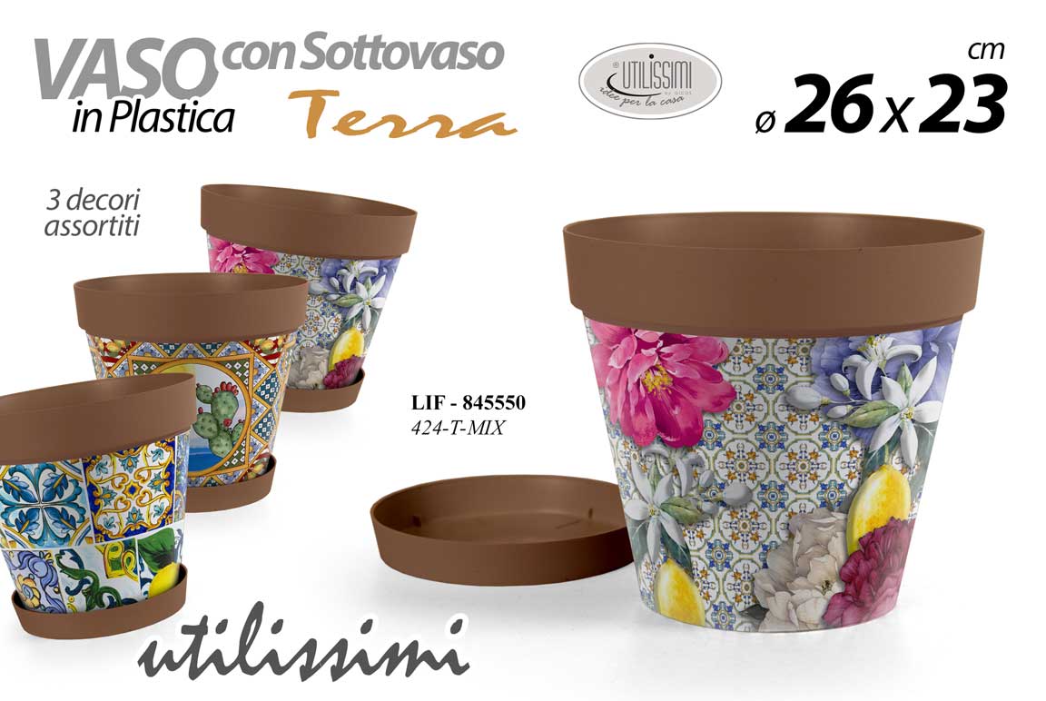 GICOS VASO TERRA 26X23