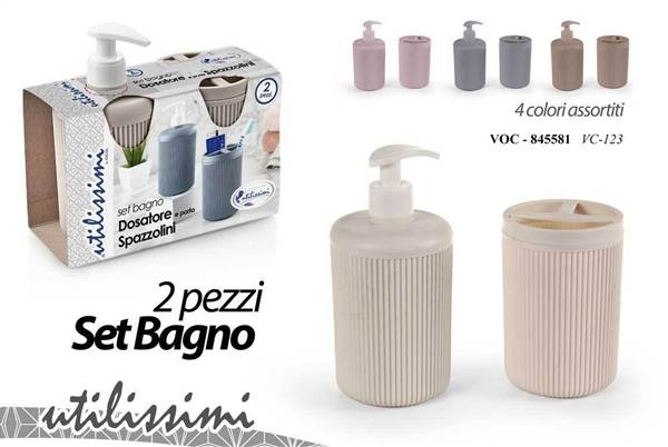 GICOS SET BAGNO 2PZ 