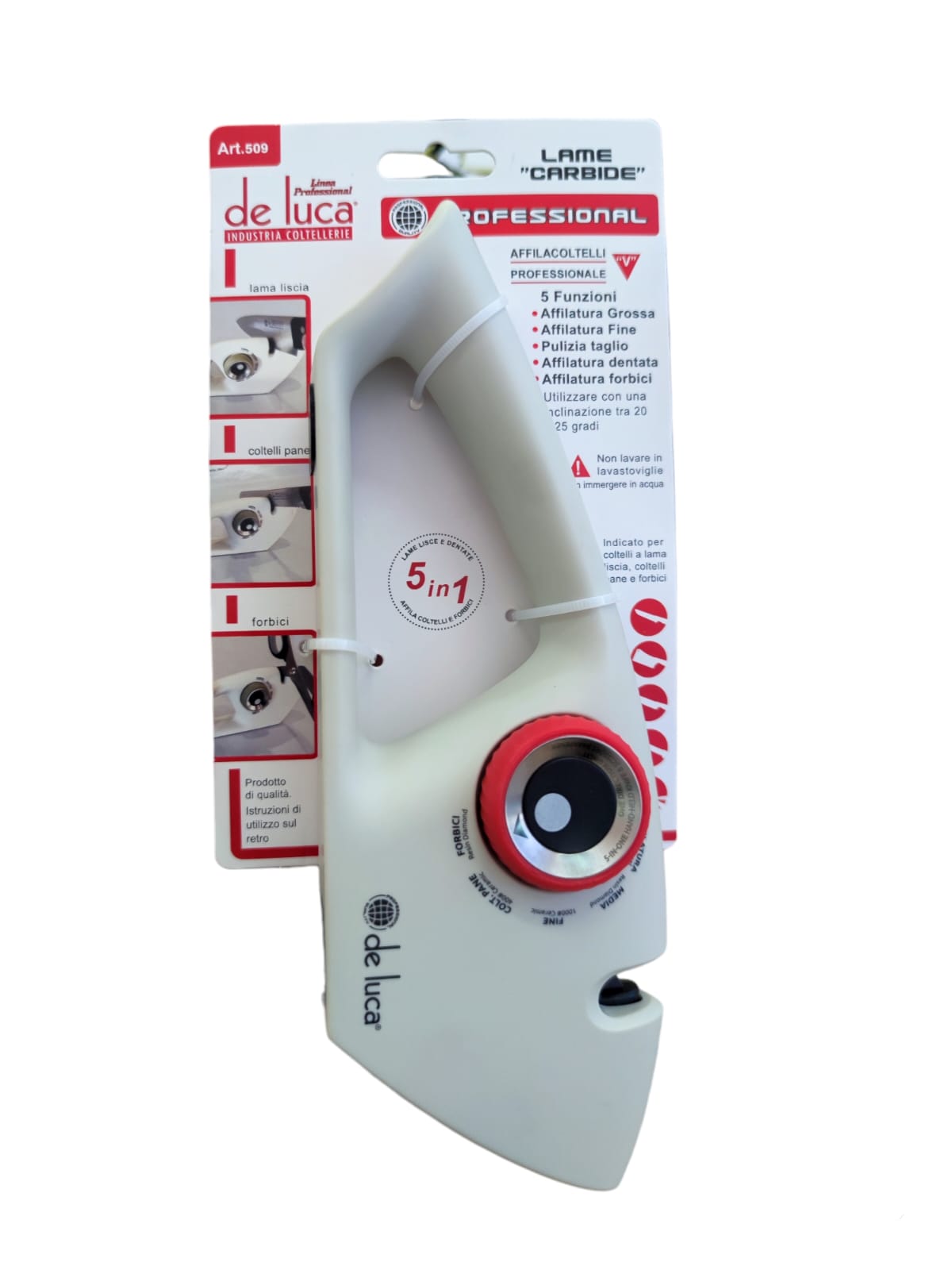 DE LUCA AFFILACOLTELLI 5 FUNZIONI