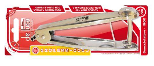 DE LUCA SNOCCIOLATORE IN ACCIAIO INOX 