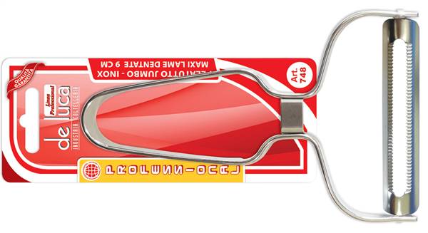 DE LUCA PELATUTTO JUMBO LAMA INOX CM.9 ART.748