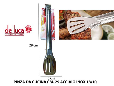 De Luca Pinza Da Cucina Cm.29 Inox