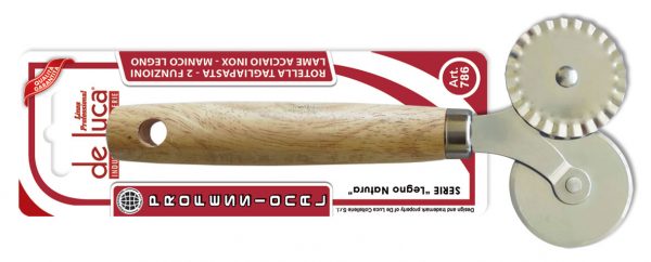 DE LUCA ROTELLA TAGLIAPASTA 2 FUNZIONI