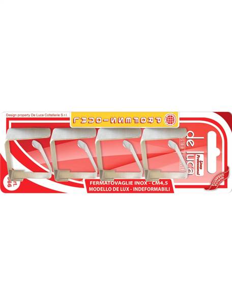 DE LUCA FERMATOVAGLIE SET 4PZ 