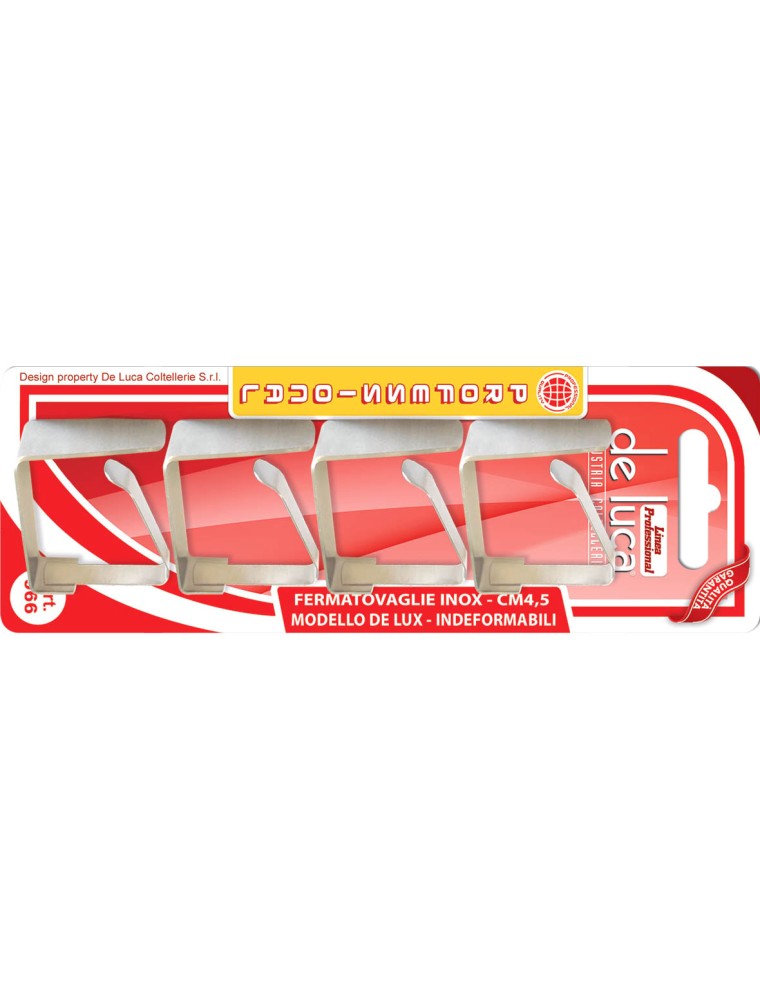 DE LUCA FERMATOVAGLIE SET 4PZ