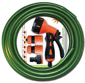 DE LUCA SET 4 PZ PISTOLA 7FUNZIONI+3RACC ART 389-B