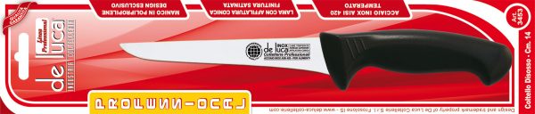 DE LUCA COLT. DISOSSO INOX CM.14 3453