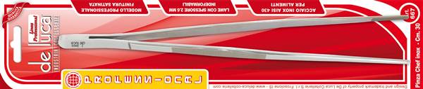 DE LUCA PINZA CHEF CM.30 INOX 18/10 