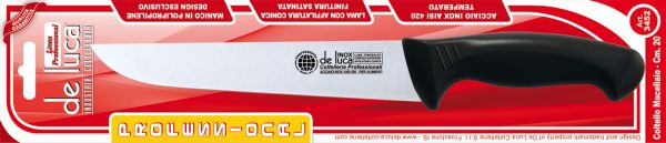 DE LUCA COLT. MACELLAIO INOX CM.20 3452