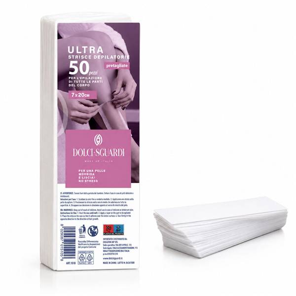 DOLCI SGUARDI STRISCE DEPILATORIE 50PZ 7X20CM
