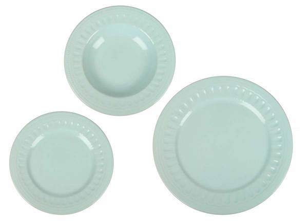 BRANDANI SET PIATTI 18PZ VERDE 