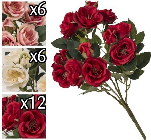 VEA BUSH ROSE OPEN 3 ASS. 
