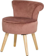 VEA POLTRONCINA PARIGI VELV ROS 45X45X61 45X45X61CM