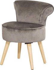 VEA POLTRONCINA PARIGI VELV GRI 45X45X61 45X45X61CM