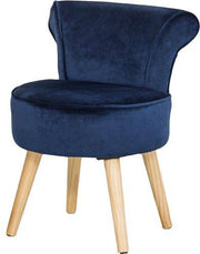 VEA POLTRONCINA PARIGI VELV BLU 45X45X61 45X45X61CM