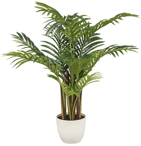 VEA PIANTA PALMA VASO BIANCO 60CM 57162